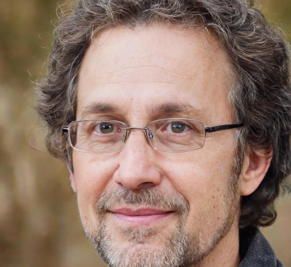 Portrait of Taras Bevz, yoga instructor